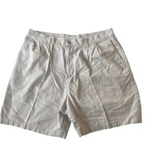 Covington Men's Size 42 / 40" Khaki Tan Shorts Linen Cotton Blend Capsule Preppy